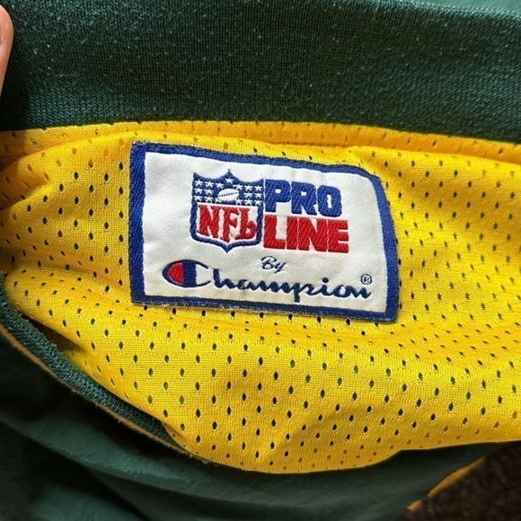 Vintage NFL Proline Reversible Windbreaker Jacket 90s Size XL - Picture 7 of 10